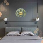 Buy online Charming Peacock Wall Clock