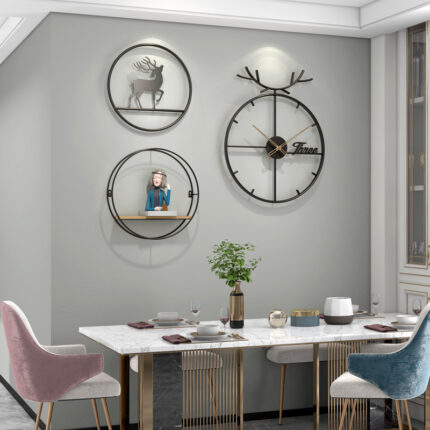 online Stylish Vintage Wall Clock (4)